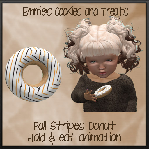 Yummy Donut Fall Stripes