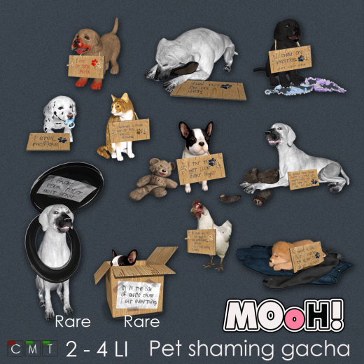9. MOoH! Shame dog (2LI) RARE