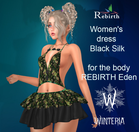 *Winteria* PROMO_Dress_"Zhostovsky motives"_REBIRTH_Eden