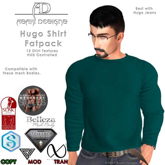 {AD} Hugo Shirt - FatPack 