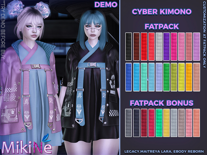 -MikiNe- Cyber Kimono-DEMO