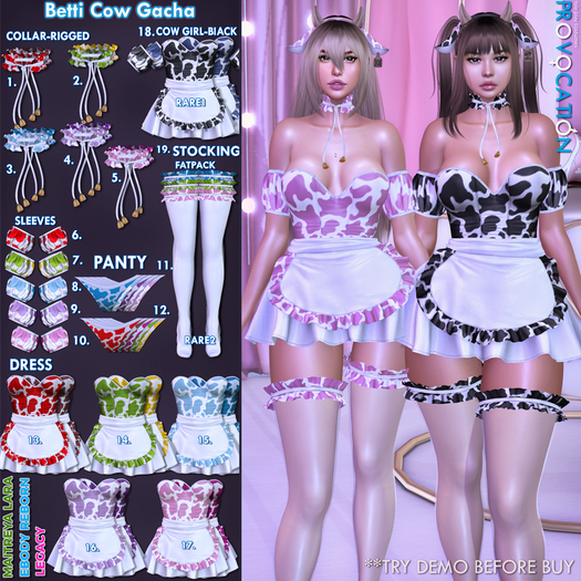 [Provocation] Betti cow gacha-Fatpack