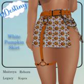 _Destiny_ White Pumpkin Skirt