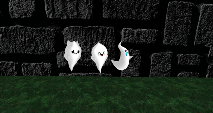 3 Little Ghosts we float
