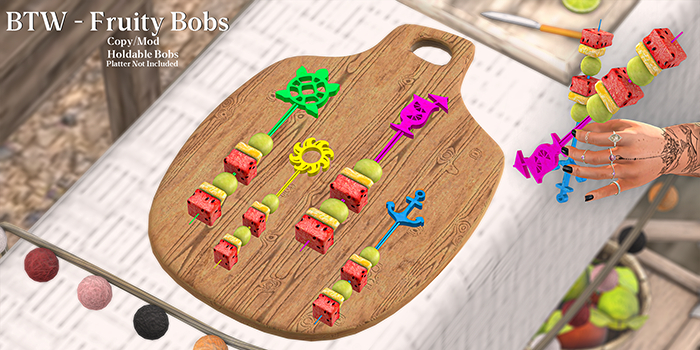 BTW - Fruity Bobs Set 