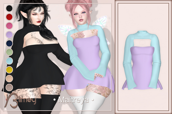 Blimey - Ulla Mini Dress Fat Pack for Maitreya