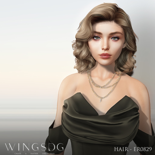 Second Life Marketplace WINGSHAIRER0829 Brown (Pack)