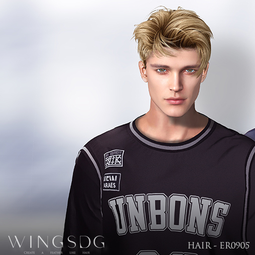 WINGS-HAIR-ER0905 Gold (Pack)