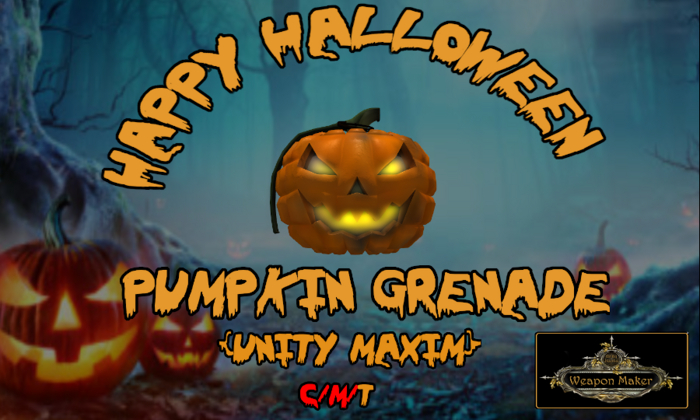 Pumpkin Grenade {Unity Maxim} axe box