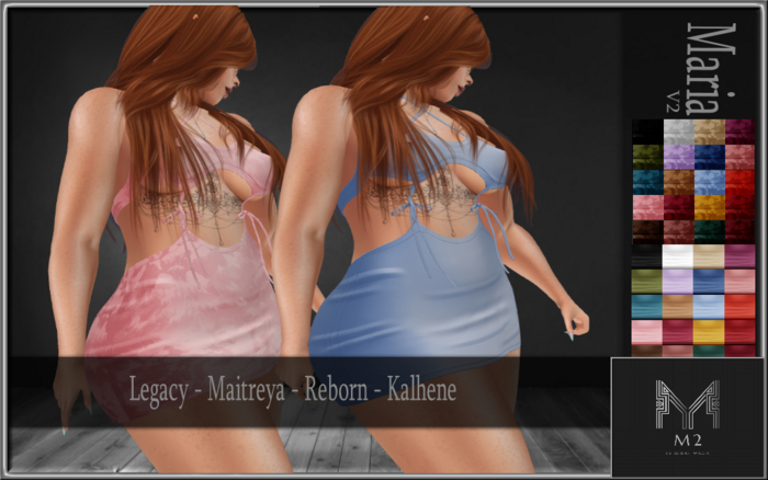 Maria Dress Plain and Patterns 2