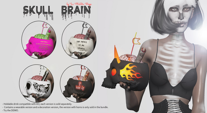 :LMB: Skull Brain BUNDLE UNP