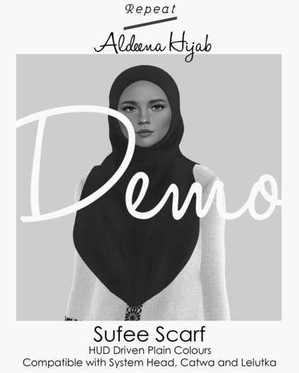ALDEENA HIJAB : SUFEE SCARF DEMO