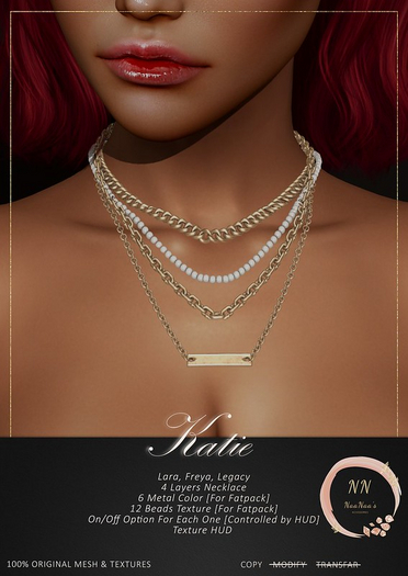 NaaNaa's Katie Necklace Bronze
