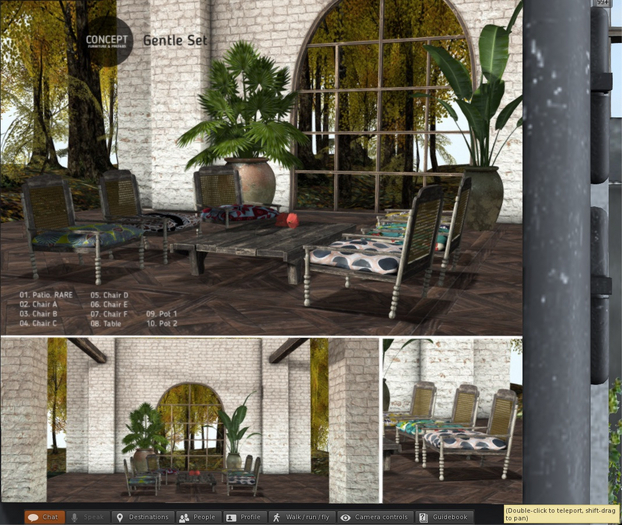 01.Concept} Gentle Patio. RARE