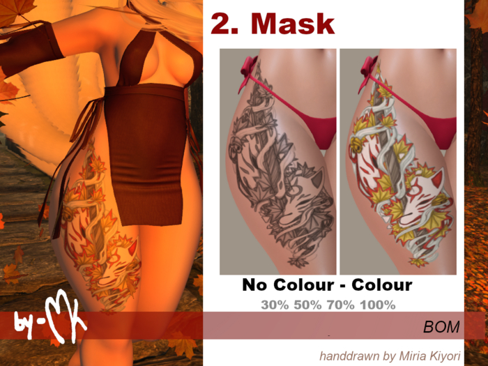 =MK= 2. Mask - tattoo