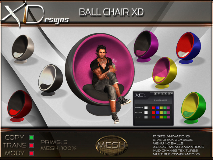 ball chair XD (BOX)