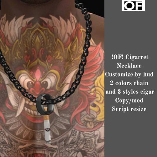 !OF! Cigarret necklace