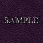 Zoy Texture [ Real Leather 03 ] Seamless - Purple