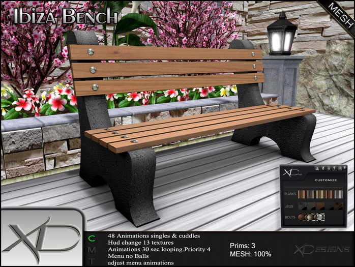 Ibiza bench (BOX)