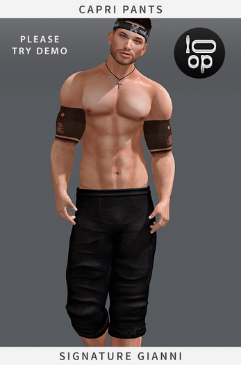 [loop] Capri Pants 02 Signature