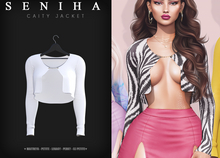 Seniha. Caity Jacket // White