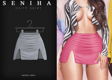 Seniha. Caity Skirt // Grey