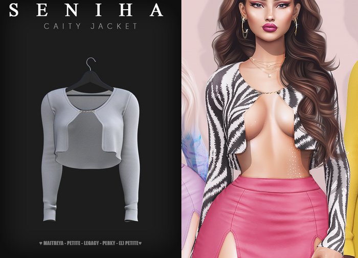 Seniha. Caity Jacket // Grey