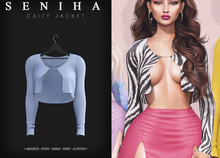 Seniha. Caity Jacket // Sky