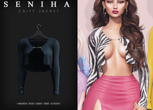 Seniha. Caity Jacket // Dark Blue