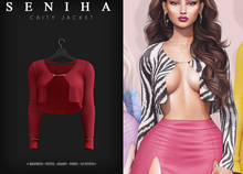 Seniha. Caity Jacket // Red