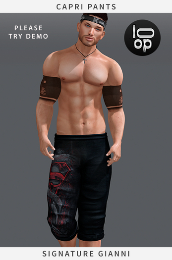 [loop] Capri Pants 06 Signature