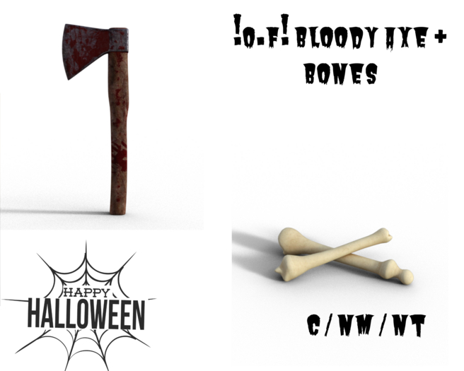 !O.F! Bloody Axe & Bones