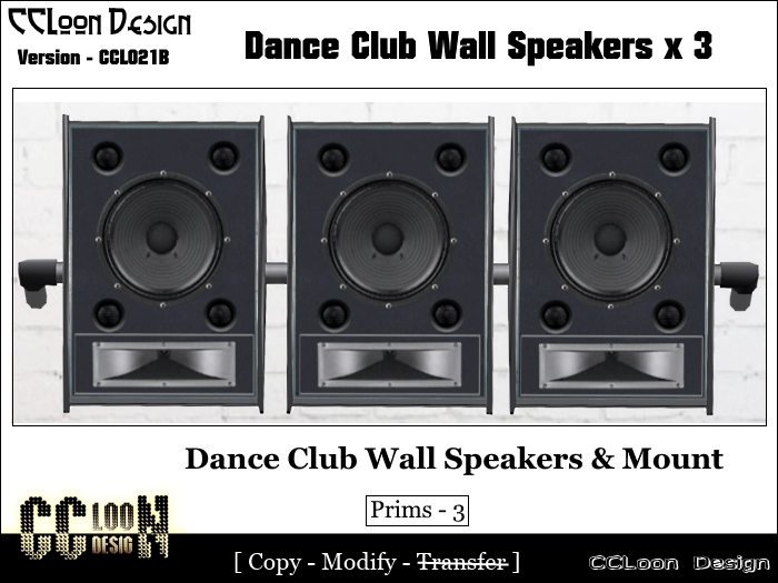 CCL Design - Wall Speakers CCL021B