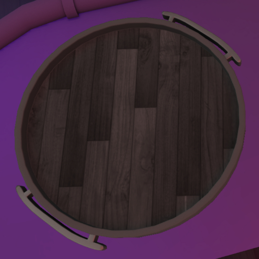Round Deco Tray
