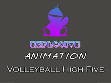 Explosive animation - Volleyball High Five Full Perm