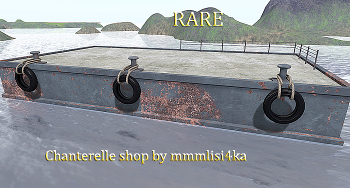 22769 ~ [bauwerk] Pontoon - RARE