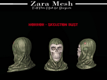 ZM - Horror - Skeleton Bust - FULL PERM MESH
