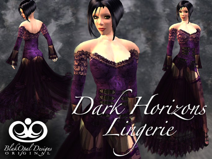 Dark Horizons Lingerie - Purple