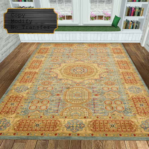 Amina Rug-Light Blue