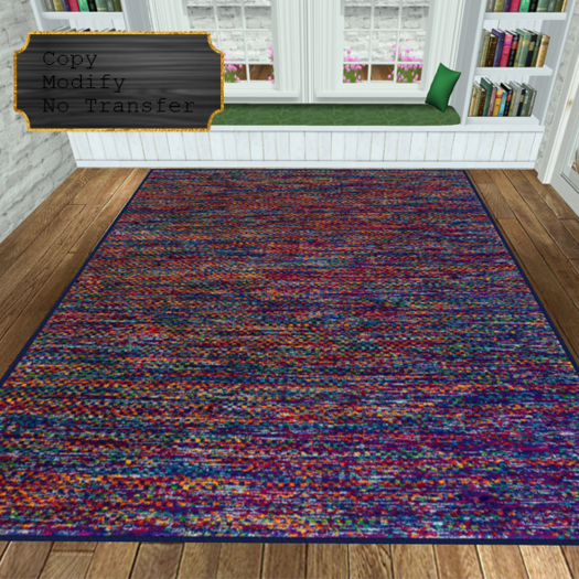 Purple Calypso Rug