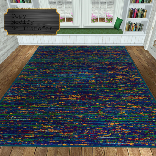 Blue Calypso Rug