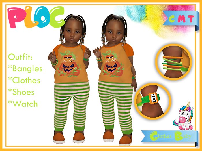 :::PLOC::: Halloween Outfit - Pumpkin