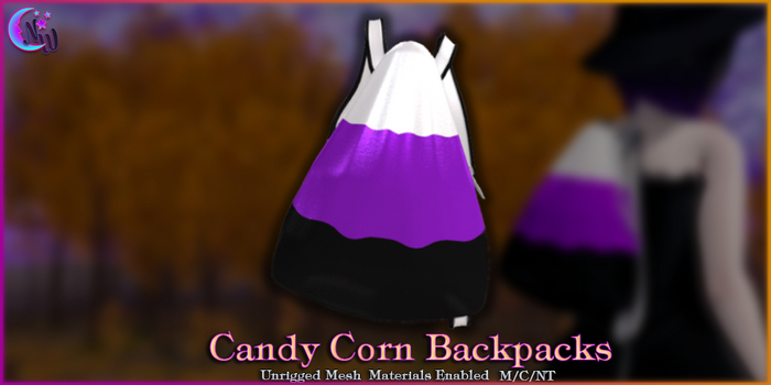 *NW* Candy Corn Backpack - Purple