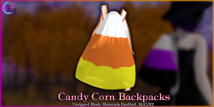 *NW* Candy Corn Backpack - Orange