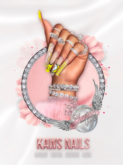 SHARDE $ Kaws Nails