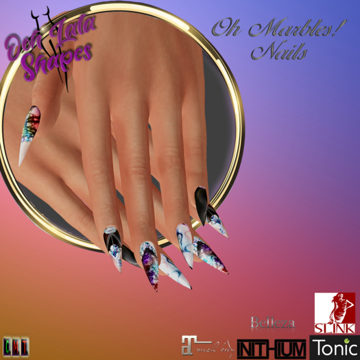 ~ Lala ~ Oh Marbles! Nails (Add)