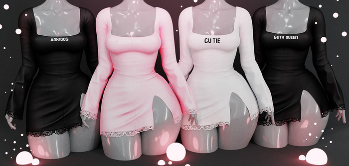 Palette - Wanda Dress [Text-Pack]