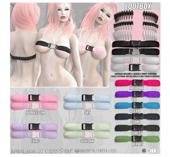 Razor/// Afterearth Chest Strap - Ocean ISIS