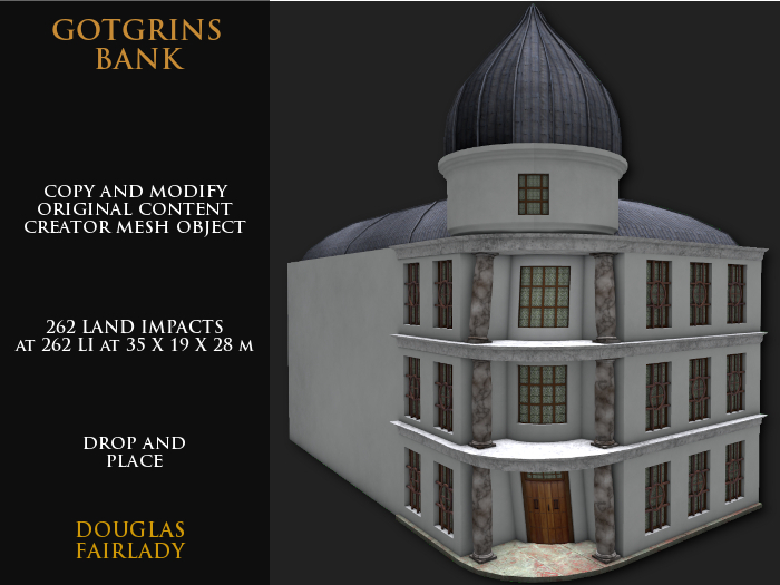 Gotgrins bank - 262 LI - Copy Modify meshes