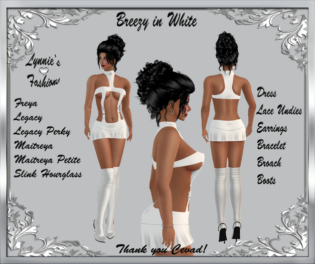 BREEZY IN WHITE UNPACK